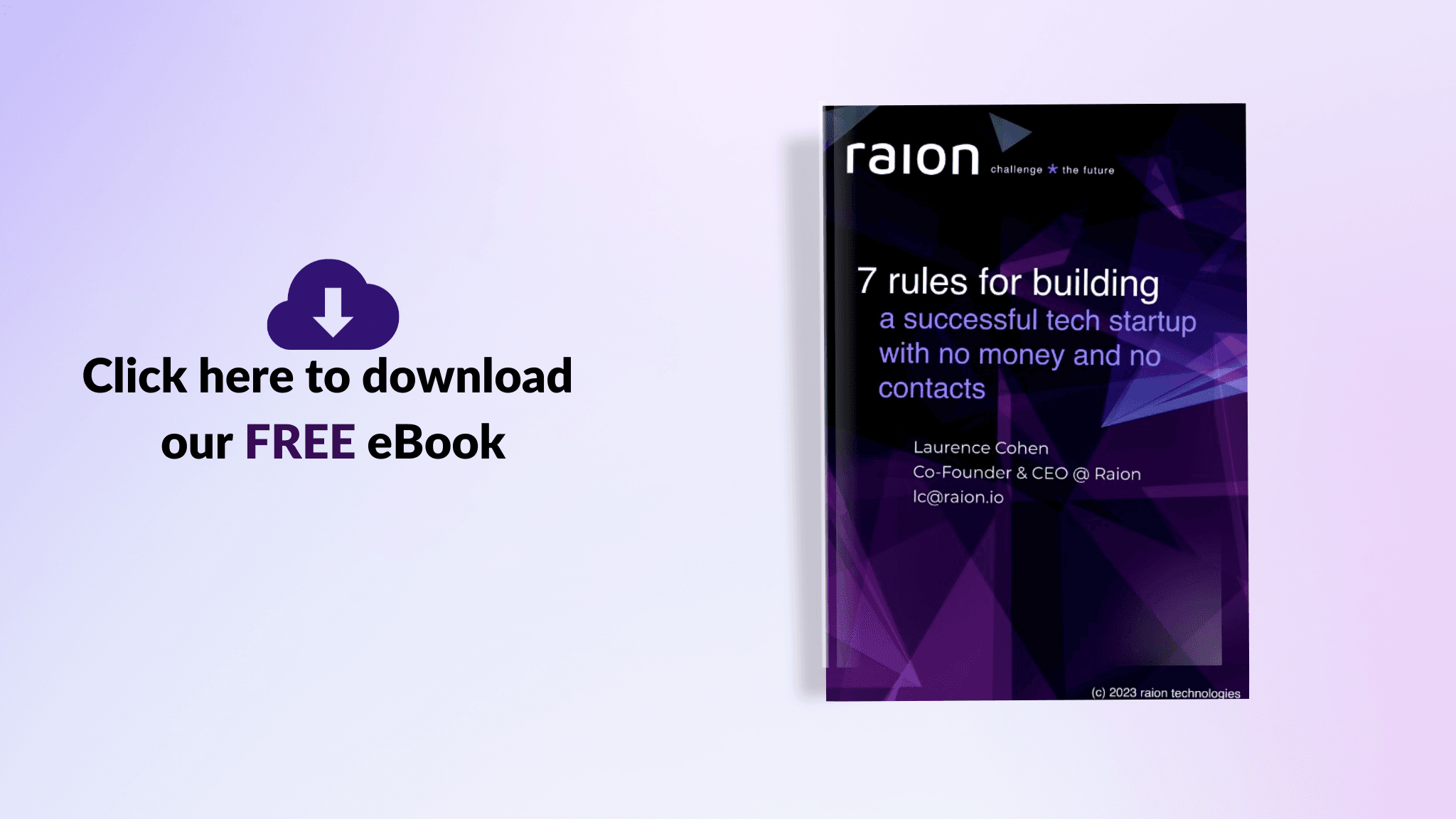 7 rules for building a successful tech startup eBook download image